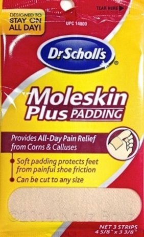 NoyzToyz NoyzToyz Moleskin package DrScholls NoyzToyz NoyzToyz Moleskin package DrScholls