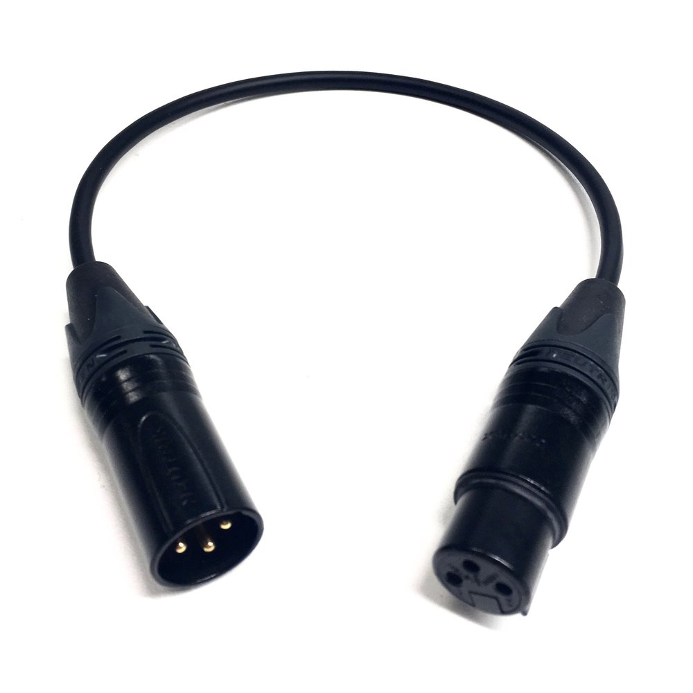 Noyz Boyz Cables Noyz Boyz Cables XLR3F > XLR3M 0.5m Noyz Boyz Cables Noyz Boyz Cables XLR3F > XLR3M 0.5m