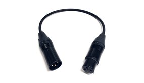 Noyz Boyz Cables XLR3F > XLR3M   0.5m Noyz Boyz Cables XLR3F > XLR3M   0.5m