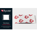 Rycote Rycote 10x pack Stickies Advanced Squared #25 Rycote Rycote 10x pack Stickies Advanced Squared #25