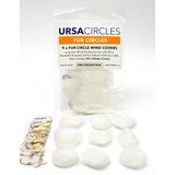 Ursa Fur Circles White Ursa Fur Circles White