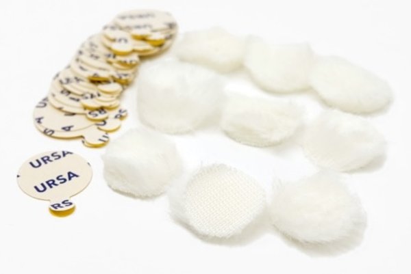 Ursa Ursa Fur Circles White