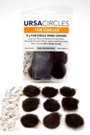 Ursa Ursa Fur Circles Brown