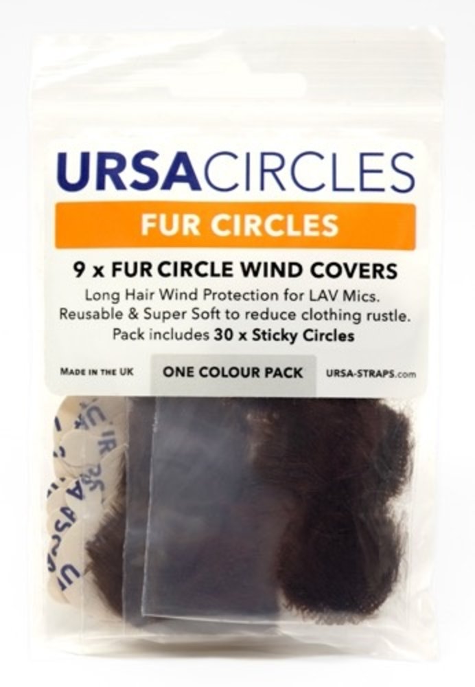 Ursa Ursa Fur Circles Brown