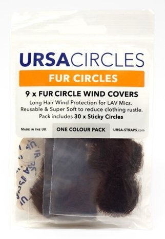 Ursa Ursa Fur Circles Brown