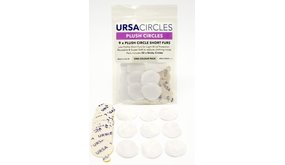 Ursa Plush Circles White Ursa Plush Circles White