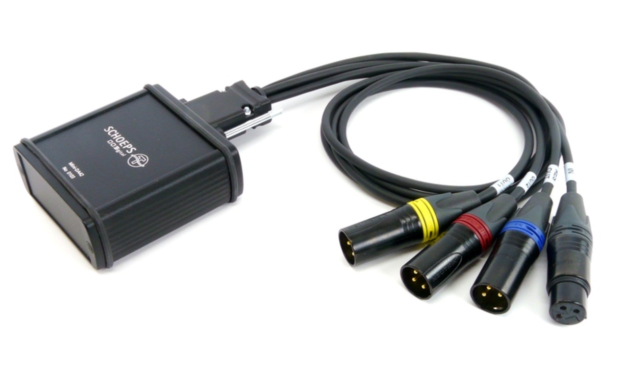 Schoeps Schoeps Mini-DA42 with AC-adapter and breakout cable Schoeps Schoeps Mini-DA42 with AC-adapter and breakout cable