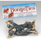 BongoTies Black Rubber A5-01 BongoTies Black Rubber A5-01