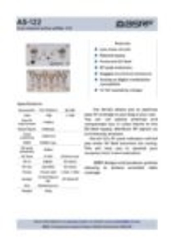 BSRF BSRF AS-122 BSRF BSRF AS-122