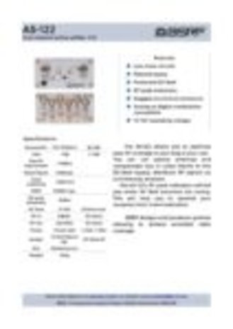 BSRF BSRF AS-122 BSRF BSRF AS-122