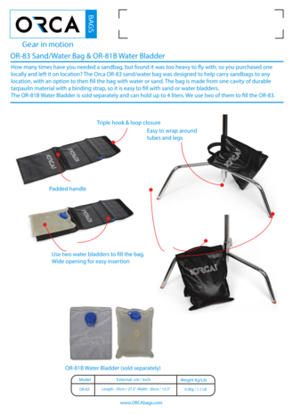 Orca Bags Orca Bags OR-83V Orca Bags Orca Bags OR-83V
