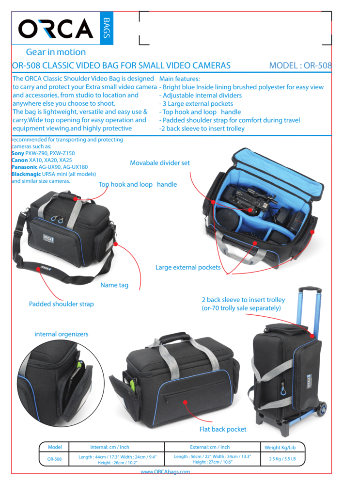 Orca Bags Orca Bags OR-508