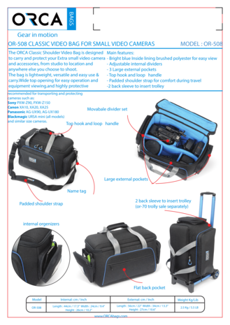 Orca Bags Orca Bags OR-508