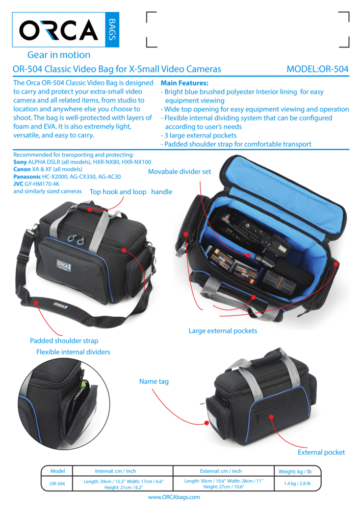 Orca Bags Orca Bags OR-504 Orca Bags Orca Bags OR-504