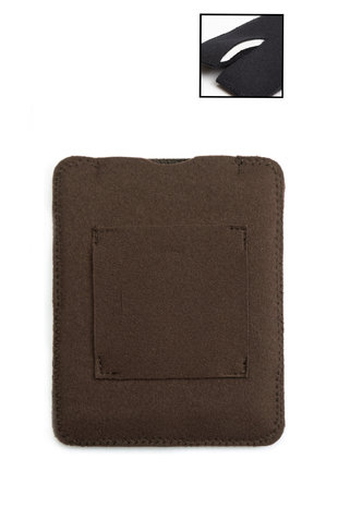 Viviana Viviana Belt Puffy Pouch Medium Brown