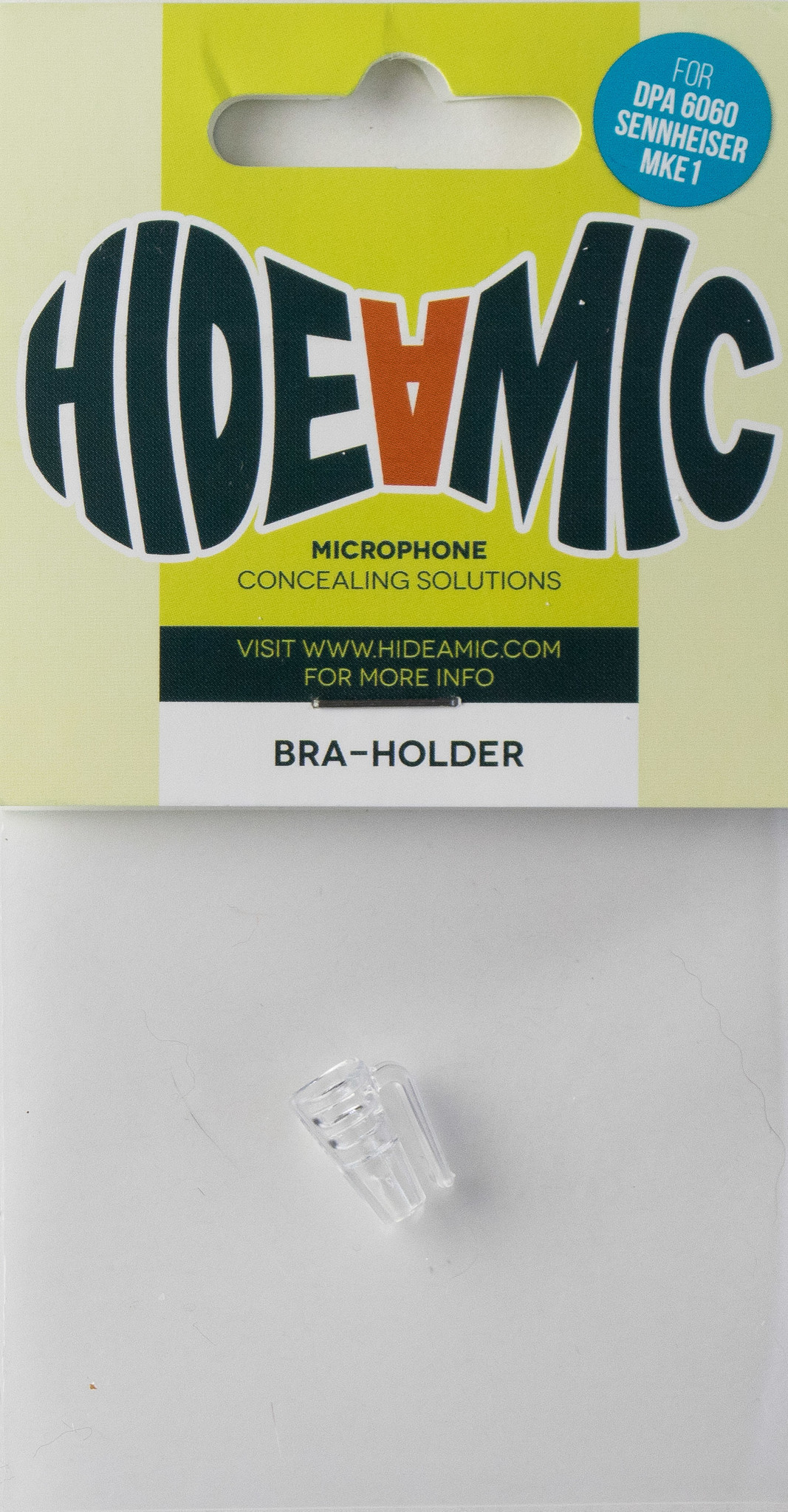 Hide-A-Mic Bra Clip Transparent For DPA 4060