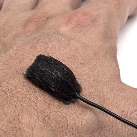 Viviana Viviana Lav Fur Rectangular Black