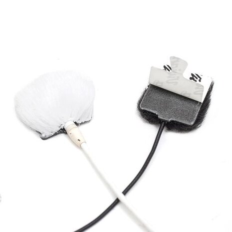 Viviana Viviana Lav Fur Square BLkWht