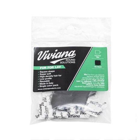 Viviana Viviana Fur For Lav Square Black Viviana Viviana Fur For Lav Square Black