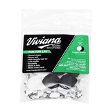 Viviana Lav Fur Round BlkWht