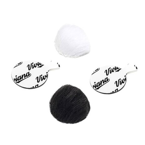 Viviana Viviana Fur For Lav Round Mix Color 2