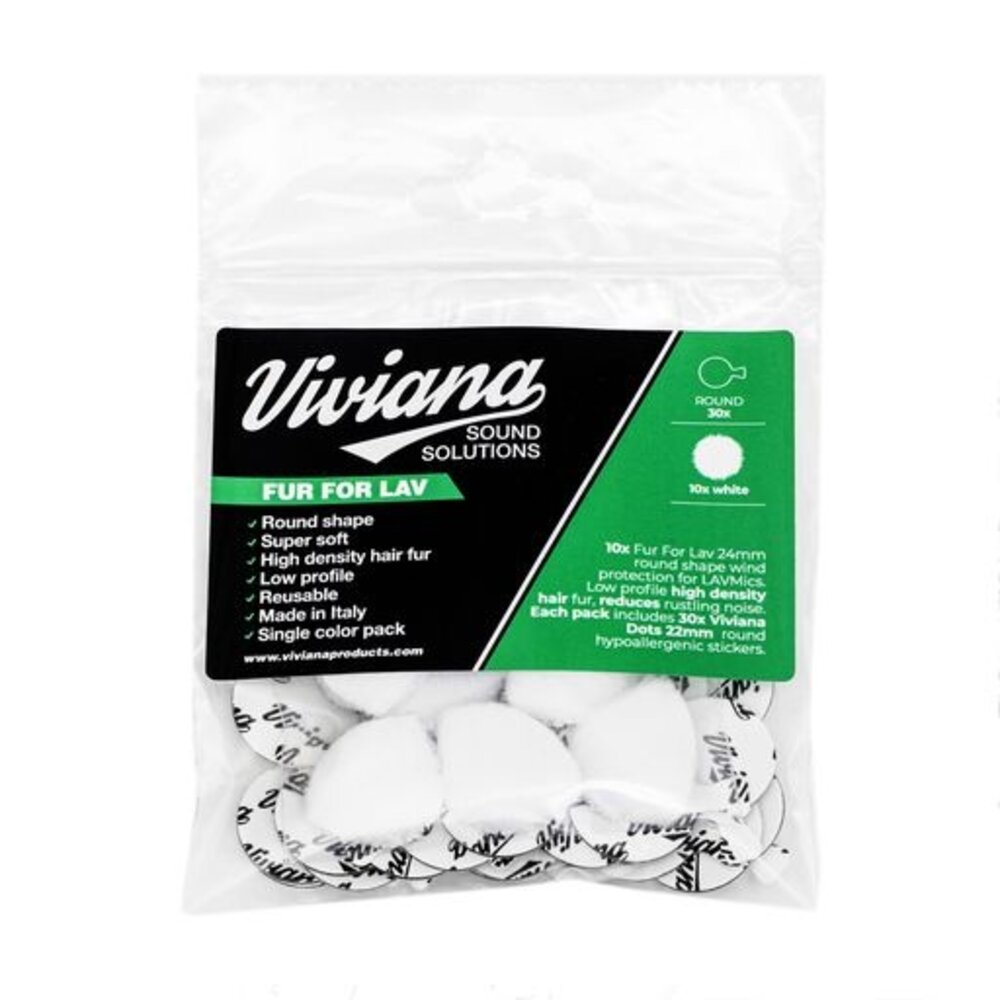 Viviana Viviana Fur For Lav Round White Viviana Viviana Fur For Lav Round White