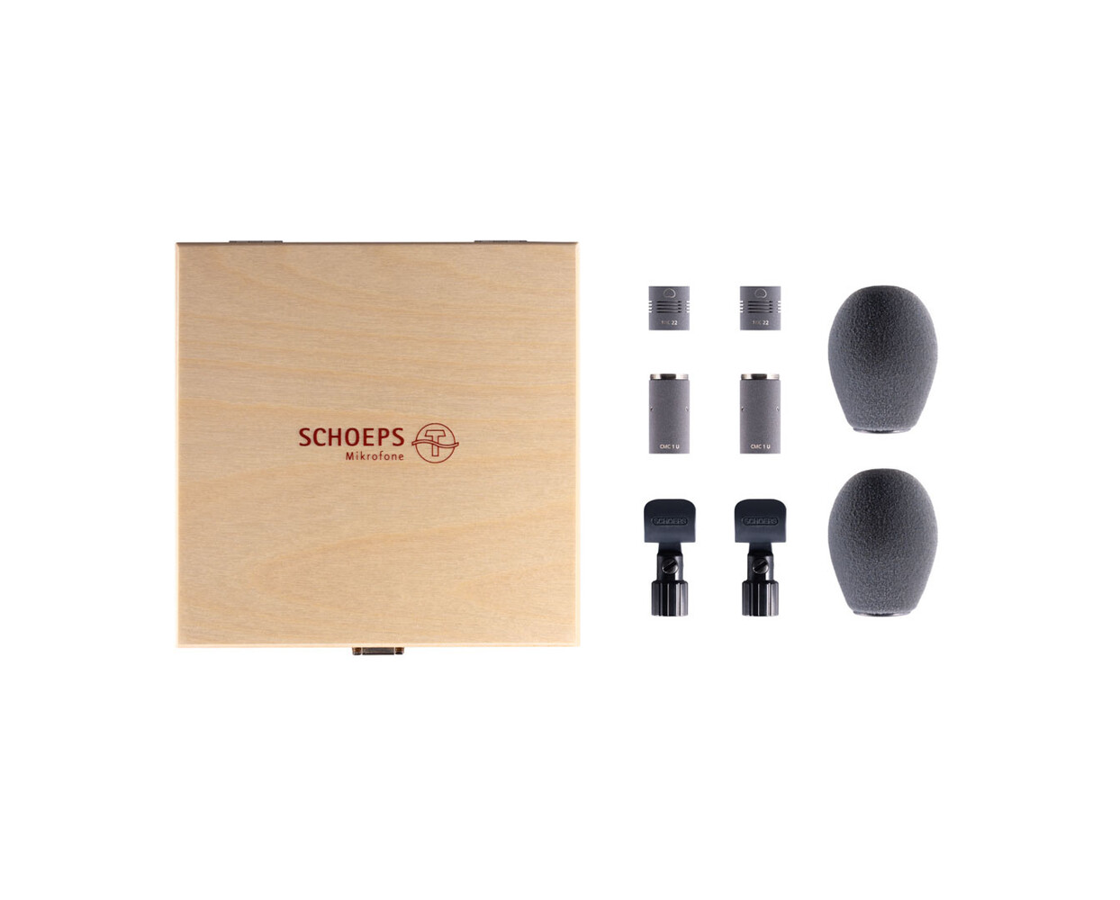 Schoeps Schoeps Stereo-Set CMC 1 U, MK 22 Schoeps Schoeps Stereo-Set CMC 1 U, MK 22