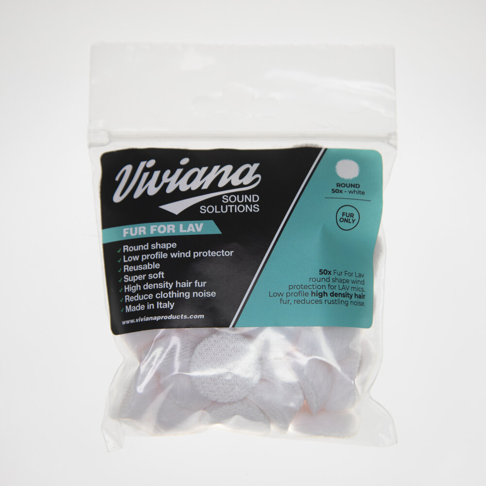 Viviana Viviana Fur For Lav Only Fur Round White