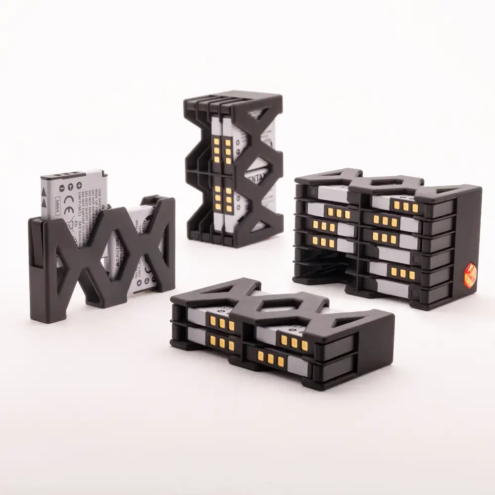 Kit Bravo Kit Bravo NP-50 X12 Battery Holder Kit Bravo Kit Bravo NP-50 X12 Battery Holder