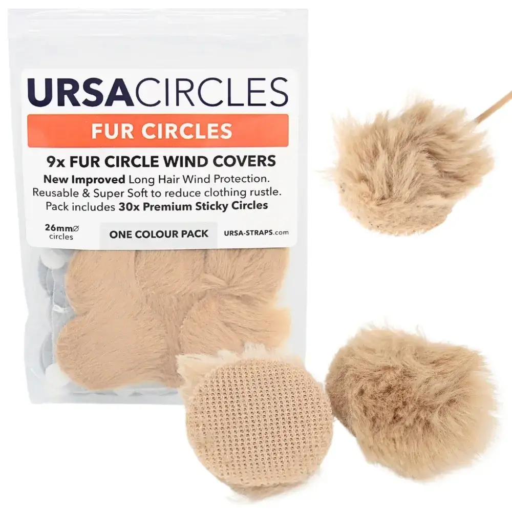 Ursa Ursa Fur Circles Beige Ursa Ursa Fur Circles Beige