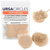 Ursa Fur Circles Beige Ursa Fur Circles Beige