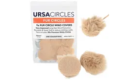 Ursa Fur Circles Beige Ursa Fur Circles Beige