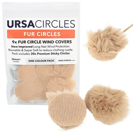 Ursa Ursa Fur Circles Beige Ursa Ursa Fur Circles Beige