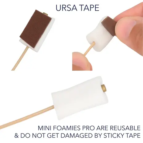 Ursa Ursa MINI FOAMIE PRO 12 Pack - White
