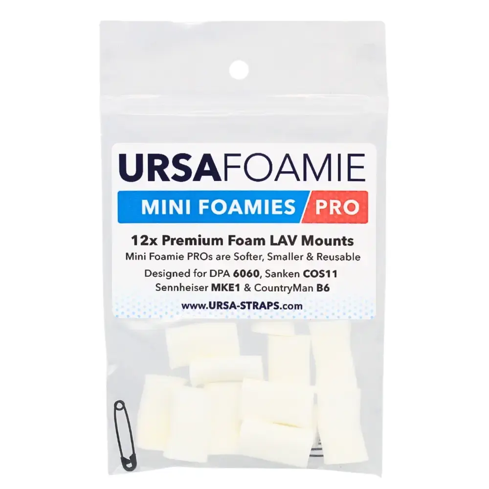 Ursa Ursa MINI FOAMIE PRO 12 Pack - White