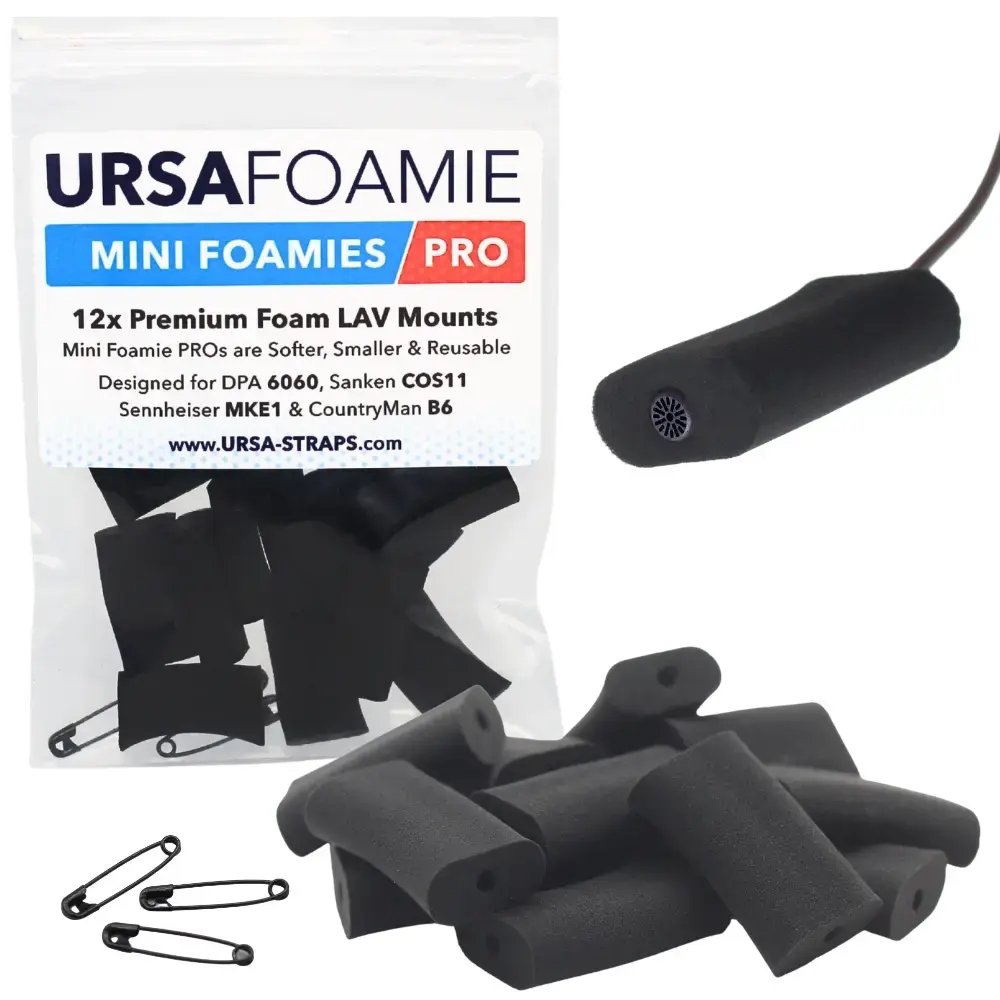 Ursa Ursa MINI FOAMIE PRO 12 Pack - Black