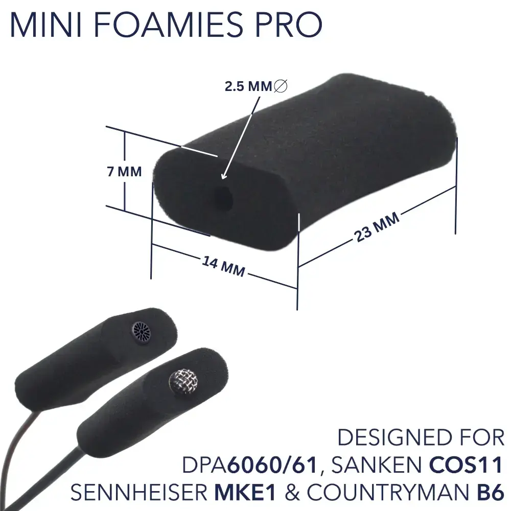 Ursa Ursa MINI FOAMIE PRO 12 Pack - Black