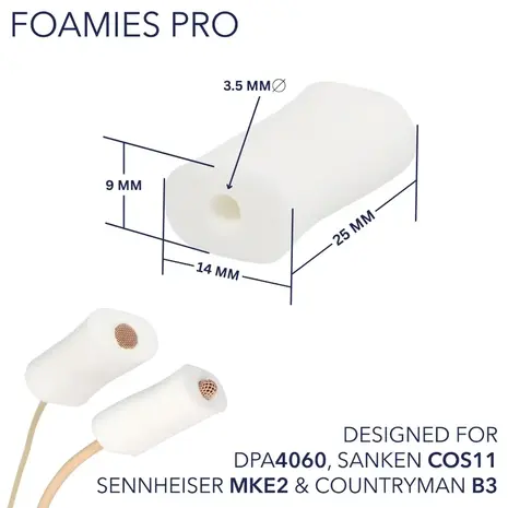 Ursa Ursa FOAMIE PRO 12 Pack - White