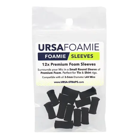 Ursa Ursa FOAMIE SLEEVE 12 Pack - Black