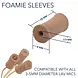 Ursa Ursa FOAMIE SLEEVE 12 Pack - Caramel Ursa Ursa FOAMIE SLEEVE 12 Pack - Caramel