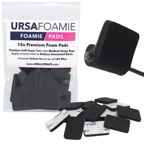 Ursa Ursa FOAMIE PAD 15 Pack - Black