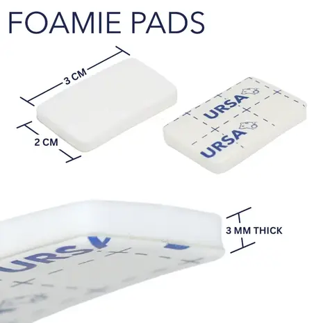 Ursa Ursa FOAMIE PAD 15 Pack - White
