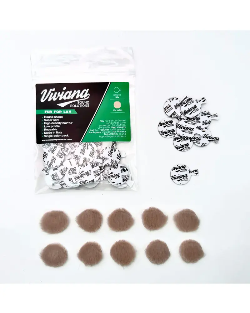 Viviana Viviana Fur For Lav Round Beige Viviana Viviana Fur For Lav Round Beige