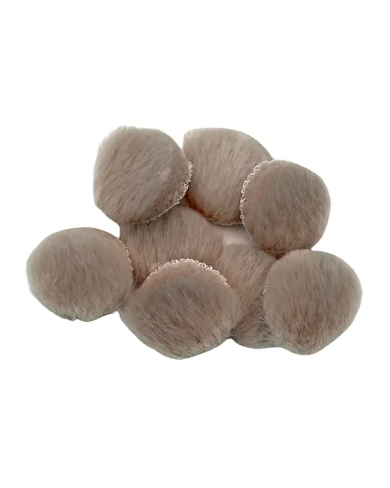 Viviana Viviana Fur For Lav Round Beige Viviana Viviana Fur For Lav Round Beige
