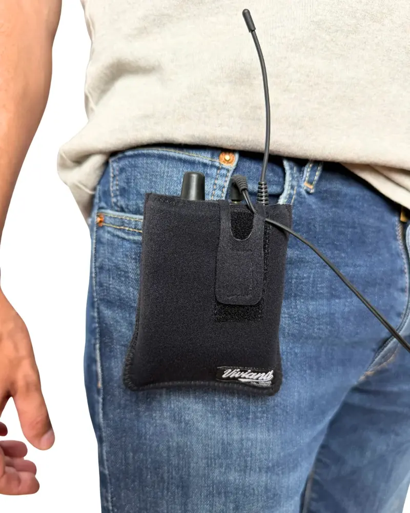 Viviana Viviana IFB/IEM Pouch with Magnetic Belt Clip Viviana Viviana IFB/IEM Pouch with Magnetic Belt Clip