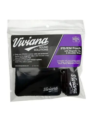 Viviana Viviana IFB/IEM Pouch with Magnetic Belt Clip Viviana Viviana IFB/IEM Pouch with Magnetic Belt Clip
