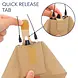 Ursa Ursa Live Strap Double Pouch Medium Beige Ursa Ursa Live Strap Double Pouch Medium Beige