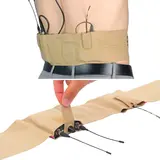 Ursa Live Strap Double Pouch Large Beige Ursa Live Strap Double Pouch Large Beige