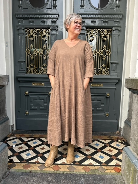 Linnen Jurken Dames Uniek Tijdloos Pieta Lifestyle