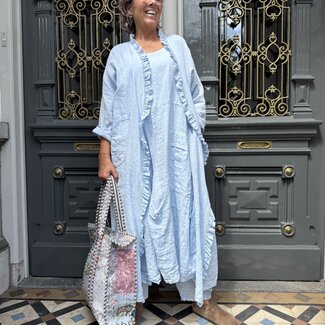 LINNEN VEST FEDA